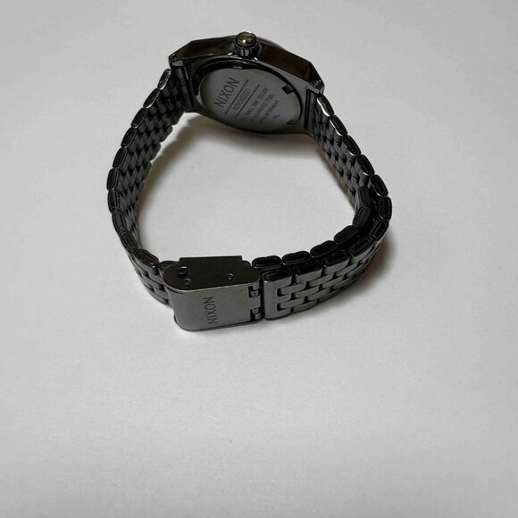 Nixon Small Time Teller Watch - Stainless Steel - Gunmetal/Multi - A399 1698-00 - Picture 3 of 16